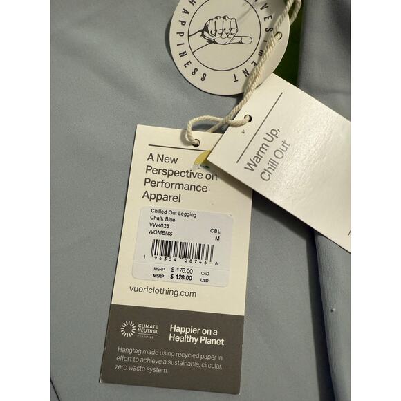 NWT Vuori Chilled Out Legging Size M Chalk Blue - Picture 5 of 5